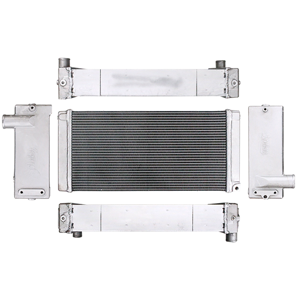 211137 Case/New Holland Skidsteer Radiator (Medium Frame) - 23 5/8 x 12 3/8 x 4 1/8