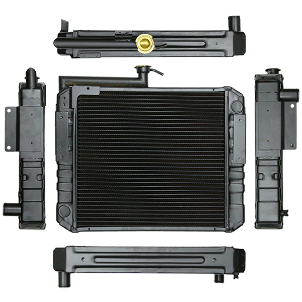 246087 Forklift Radiator - Hyster/Yale - 17 5/8 x 17 x 2 3/8