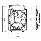 610580 Condenser Fan Assembly