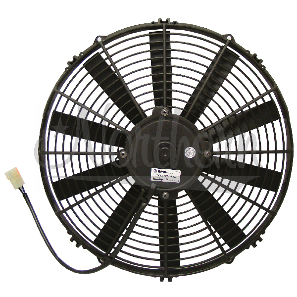 Spal 16 Inch Medium Profile Electric Fan Straight Blade Puller Free Shipping