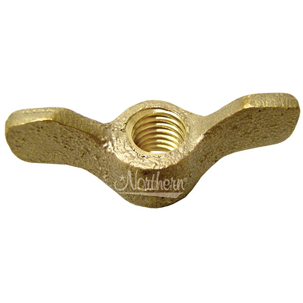 RW0003-3 1/2-13 Brass Wing Nut