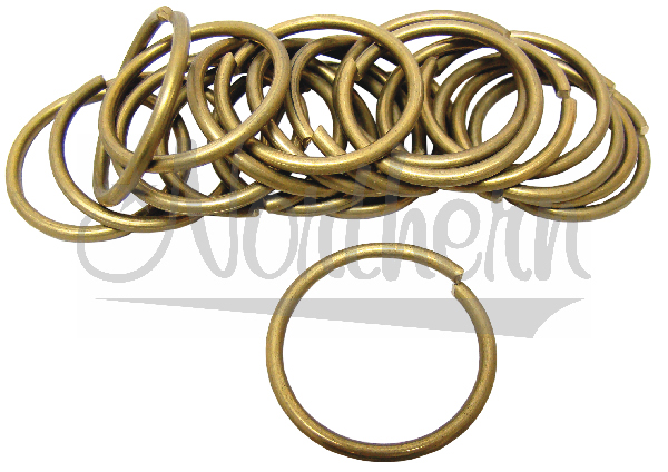 RW0179-6 1 1/2 Inch Brass Reinforcement Rings-  20 Package