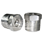 Z50640 Aluminum Adapter For Super-Flow Engine Oil Coolers - 3/4 Npt To 5/16 Inverted Flare 2 Pk
