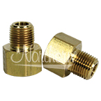 Z80190 Brass Cooler Adapter - 1/8 Npt x 5/16 Inverted Flare